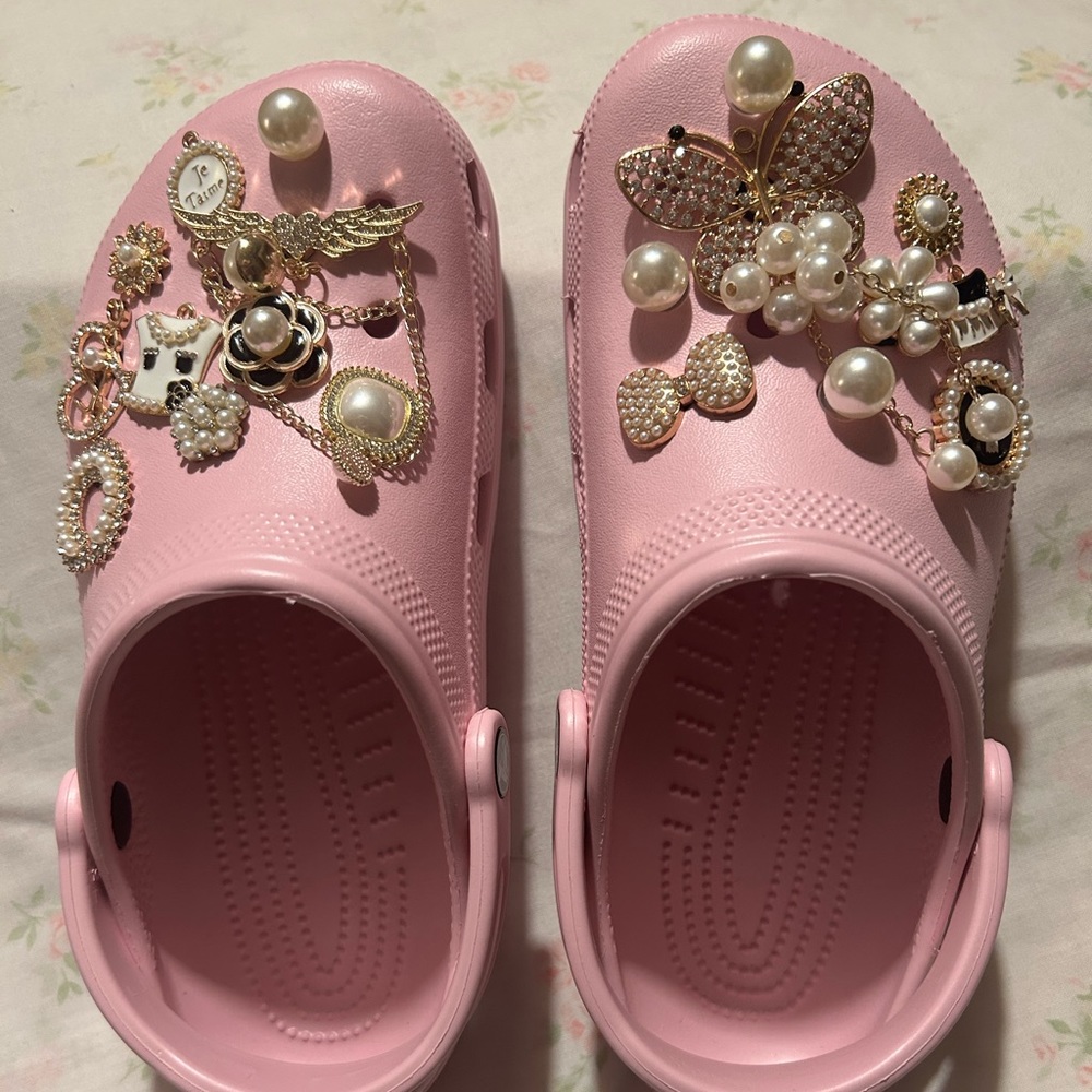 These brand new ballerina pink Crocs I call ‘The Ballerina’